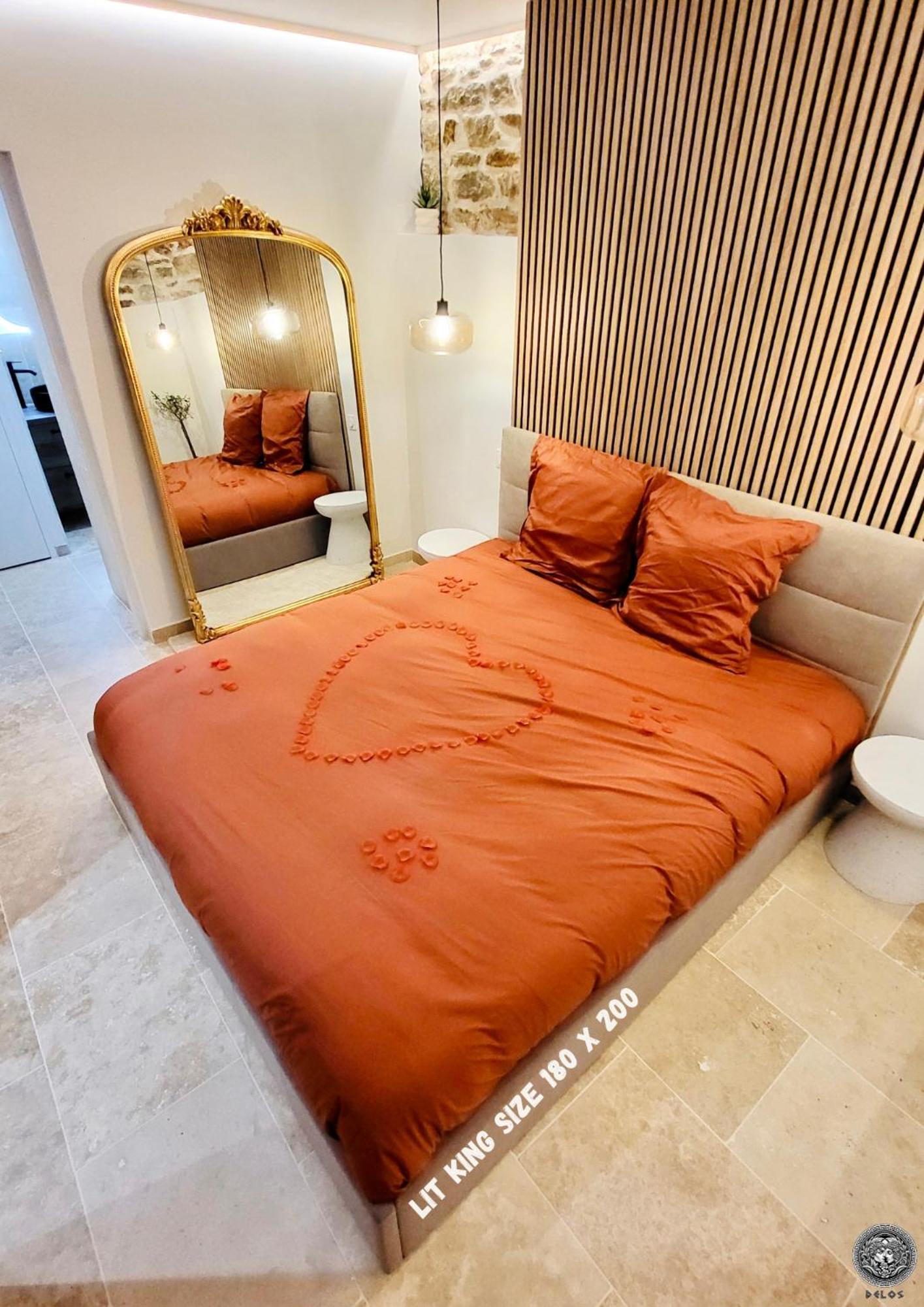 - La Suite Delos - Jacuzzi 2 Places - Centre Ville A Pied - Lit Queen Size - Parking Privee - Wifi - City Center Within Walking Distance - Quimper Bagian luar foto